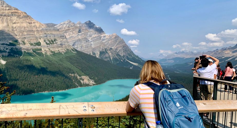 Uitkijk punt Banff National Park Uitkijk punt Banff National Park
